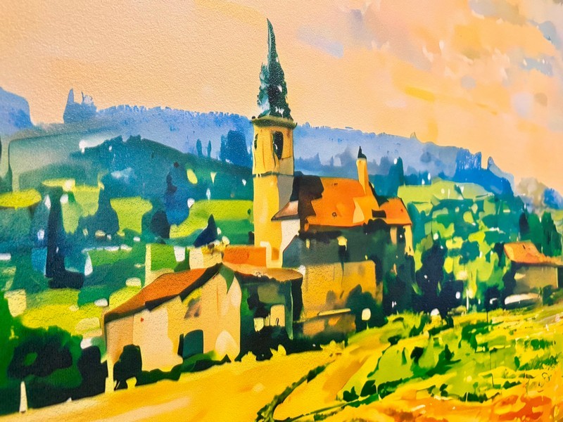 Druk ścienny - slaskie bar